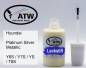 Preview: Hyundai, Platinum Silver Metallic, Y6S / Y7S / YS / T8S: 20ml Lackstift, von ATW Autoteile West.